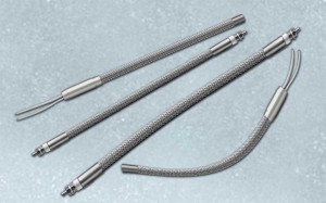 Flexible tubular heating elements